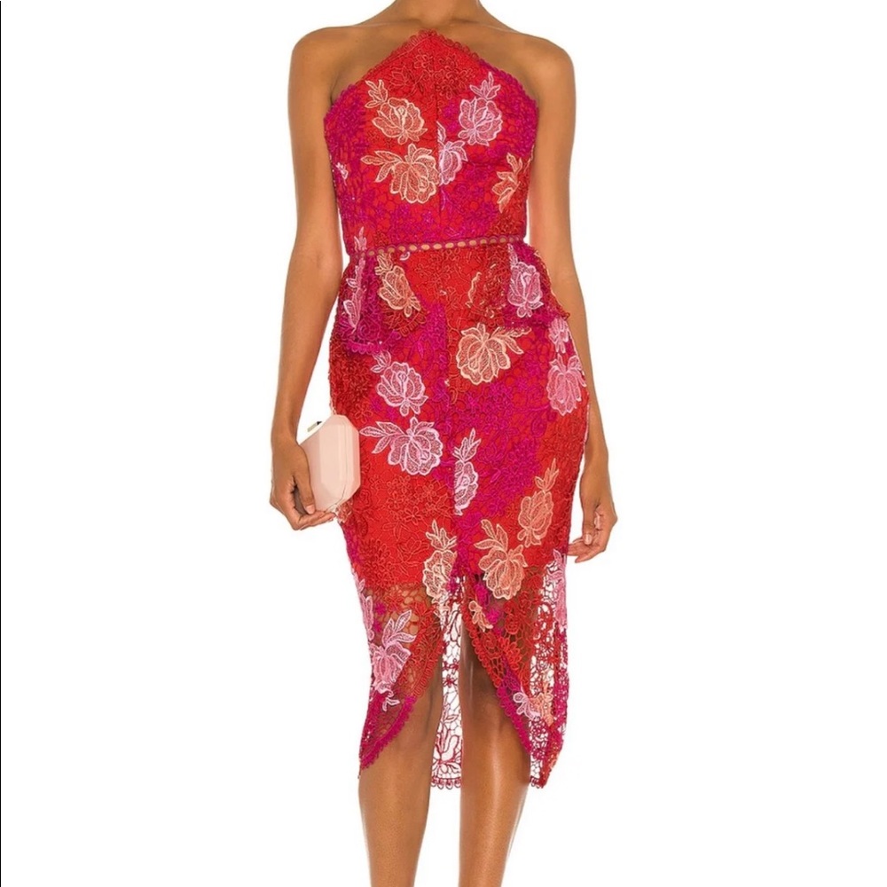 Elliatt Revolve Times lace dress